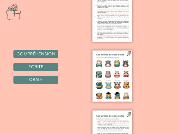 Les drÃ´les de sac Ã  dos - Ortho_inspire