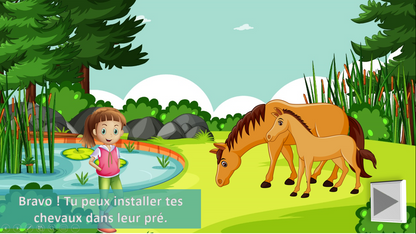 Les nombres au grand galop