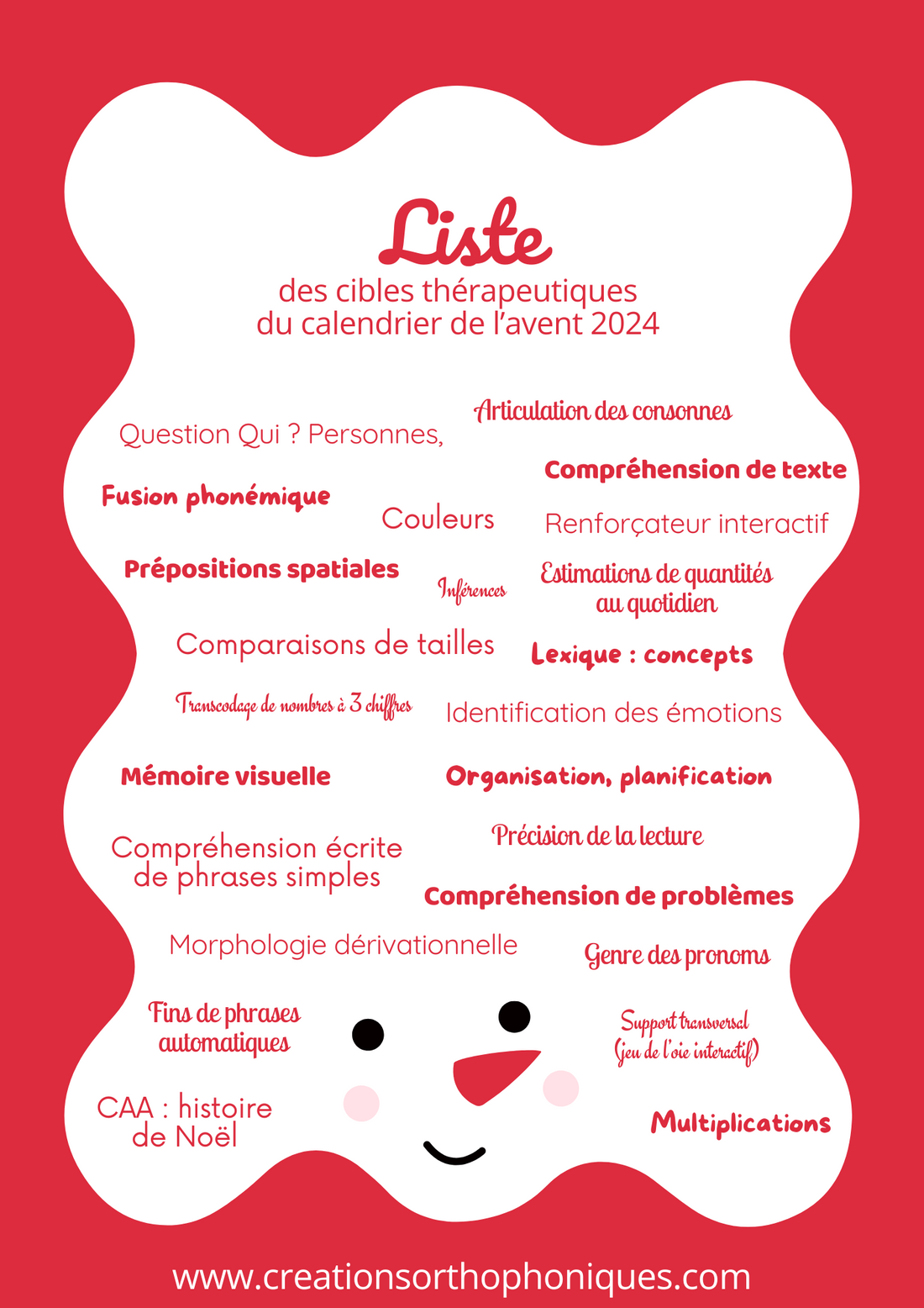 Calendrier de l&
