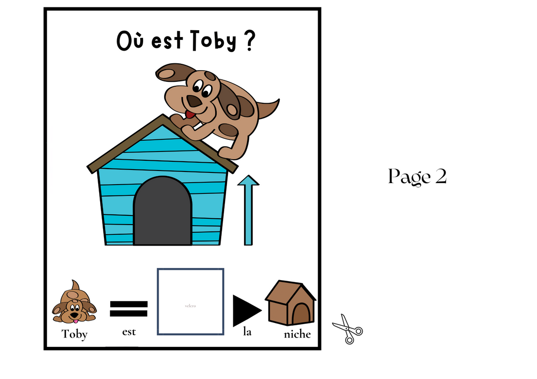 Livre adapté CAA, Les prépositions spatiales