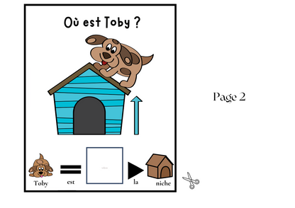 Livre adapté CAA, Les prépositions spatiales