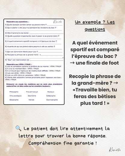 Lettre - J&