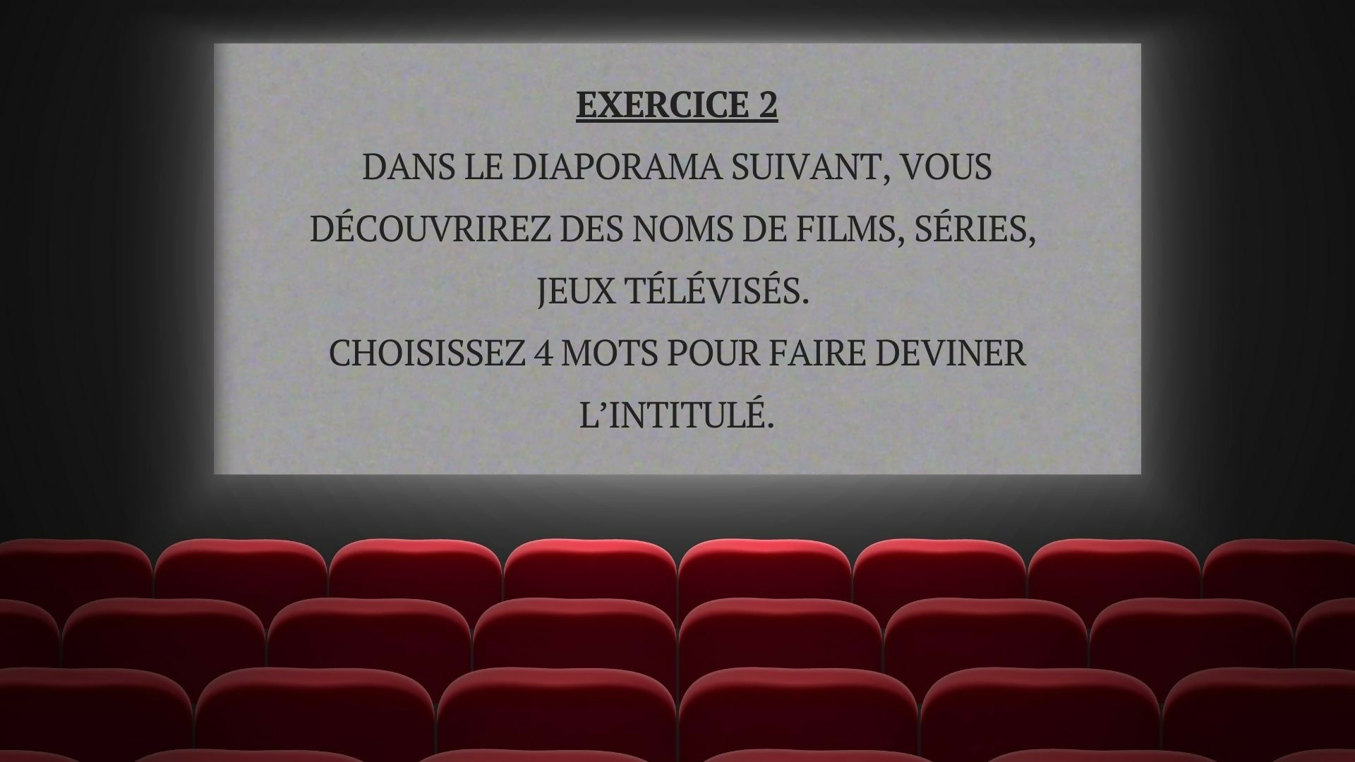 LE GRAND ECRAN