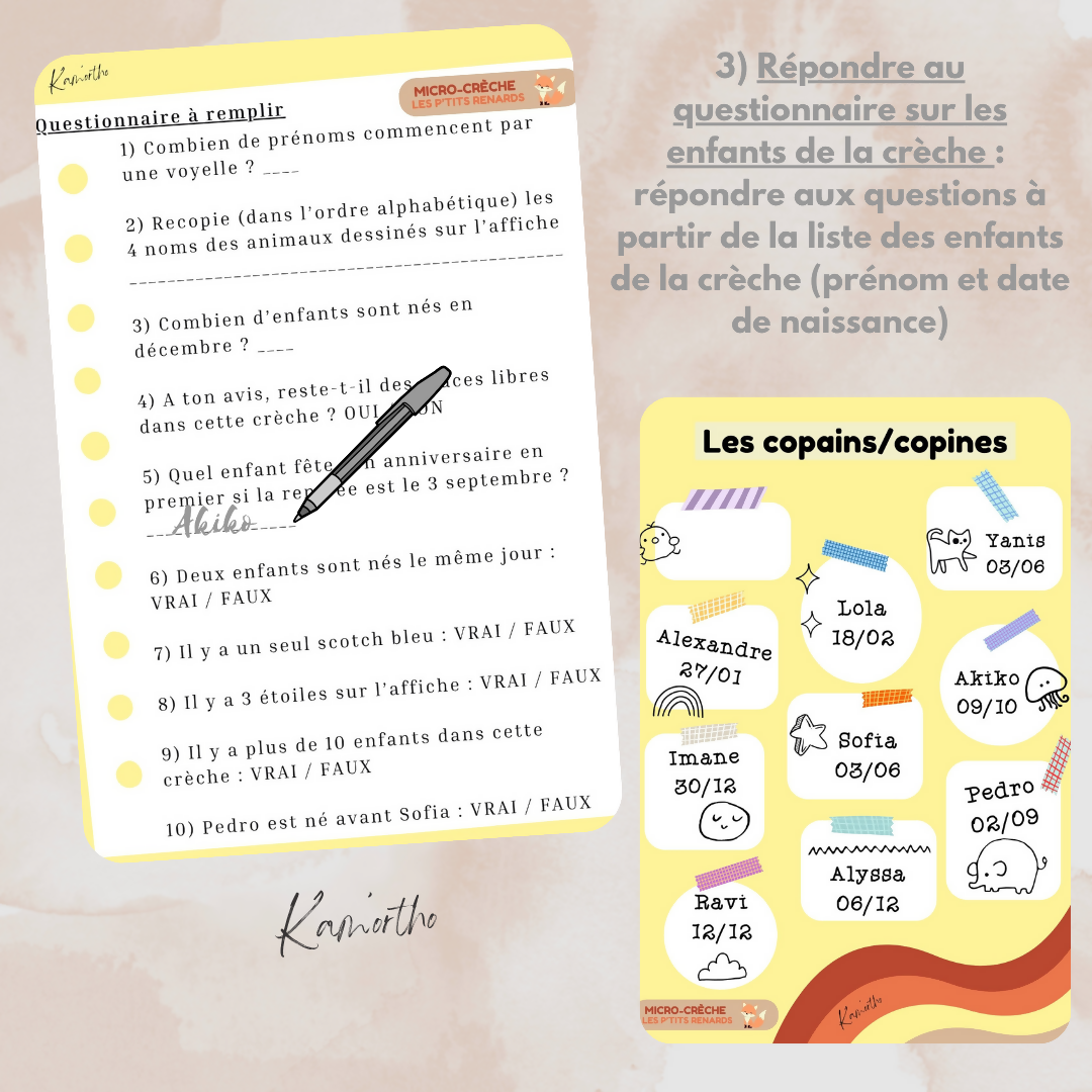 Bienvenue à la micro-crèche Les P&