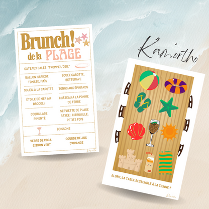 Brunch - Matériel complet : une année dans l&
