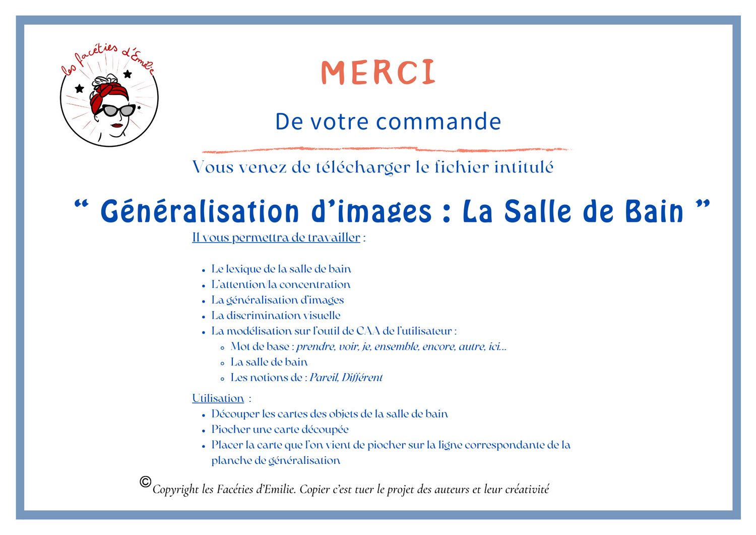 Généralisation d&