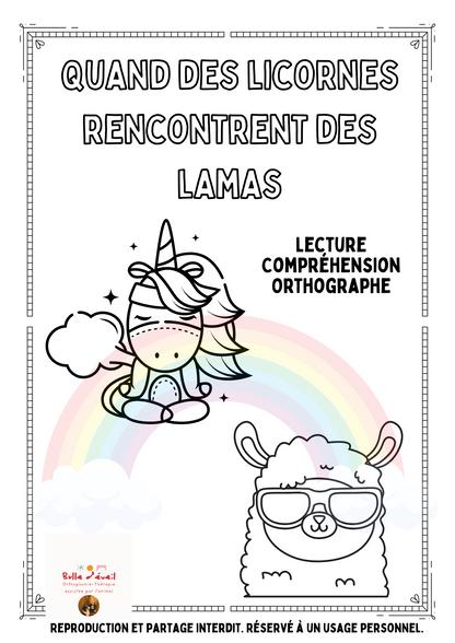 Quand des licornes rencontrent des lamas
