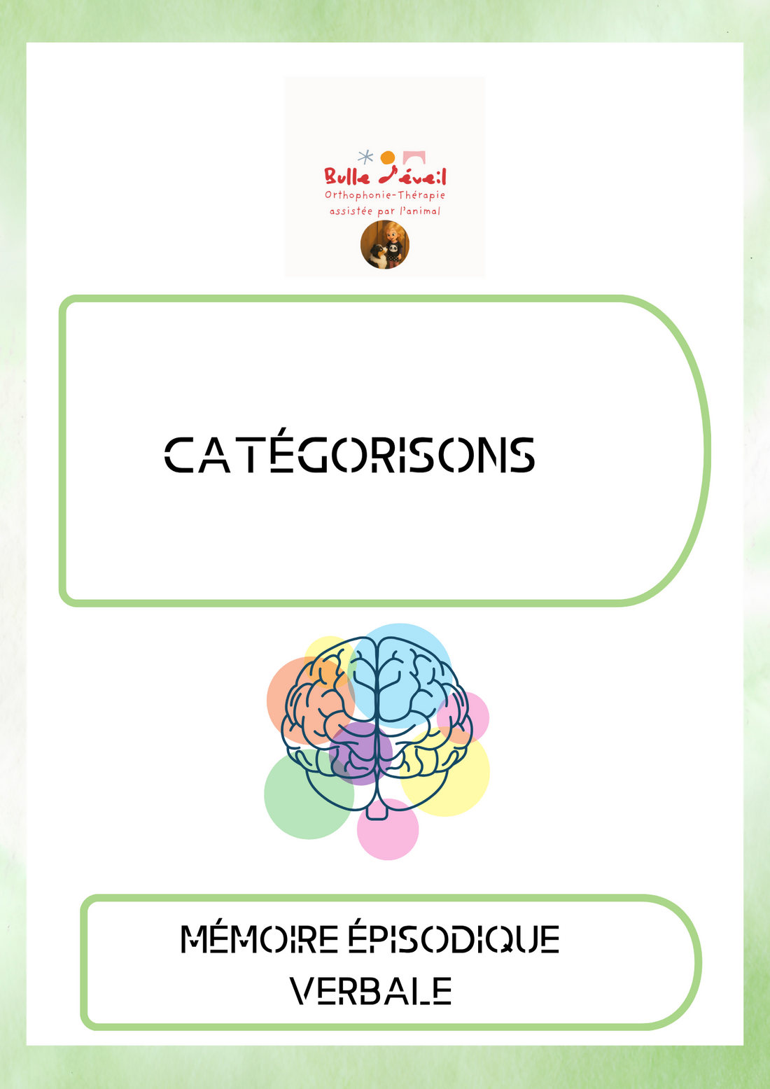 Catégorisons