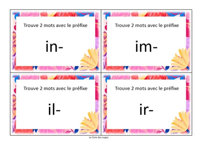 Préfixes-Suffixes