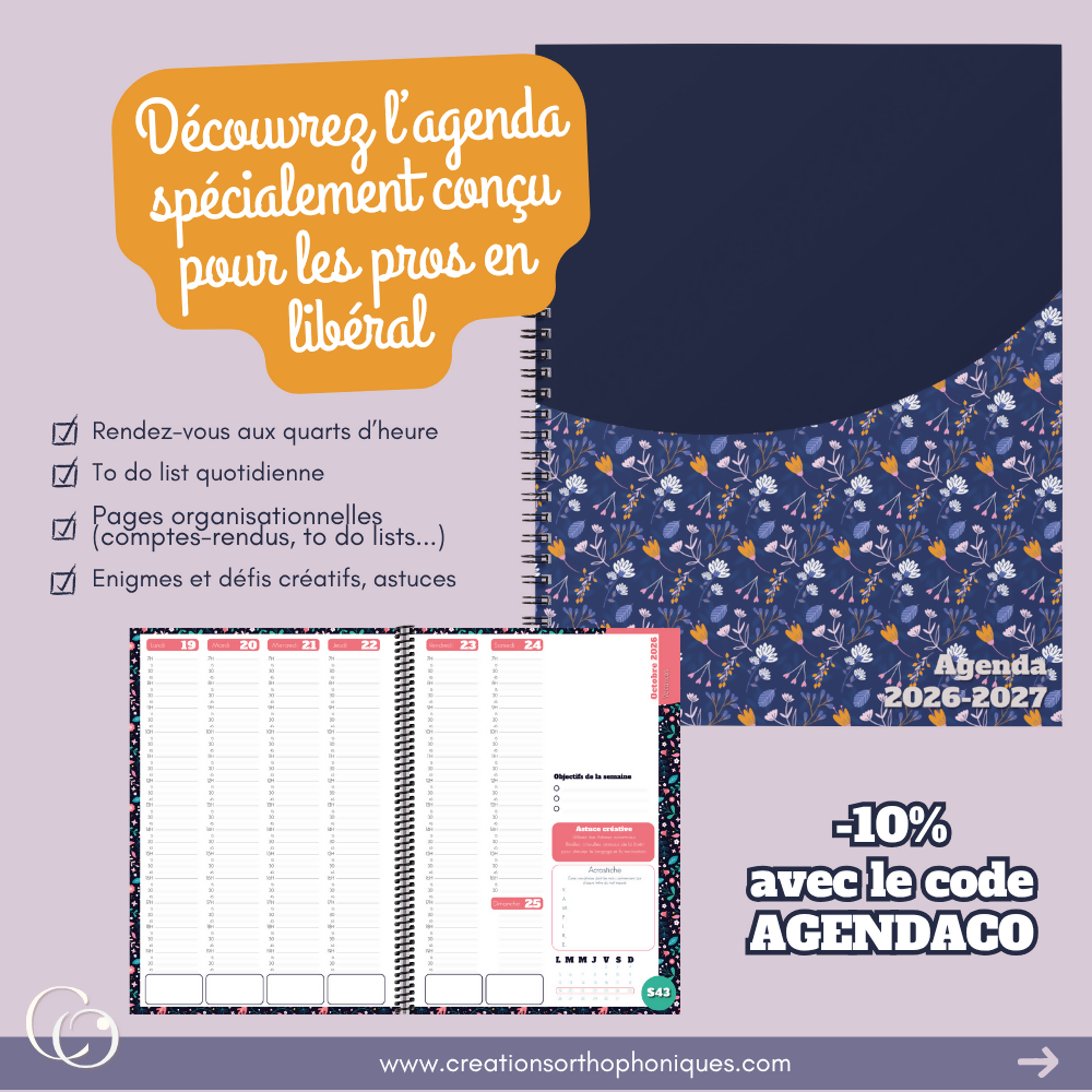 Agenda semainier 2027