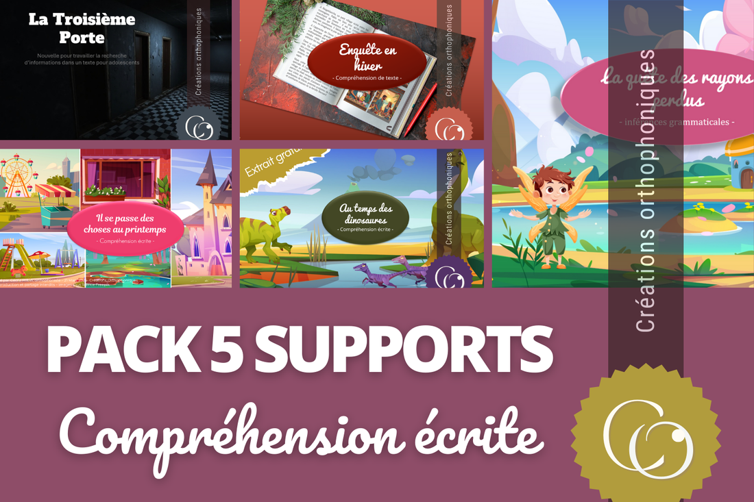 MatÃ©riel orthophonique pour la comprÃ©hension Ã©crite