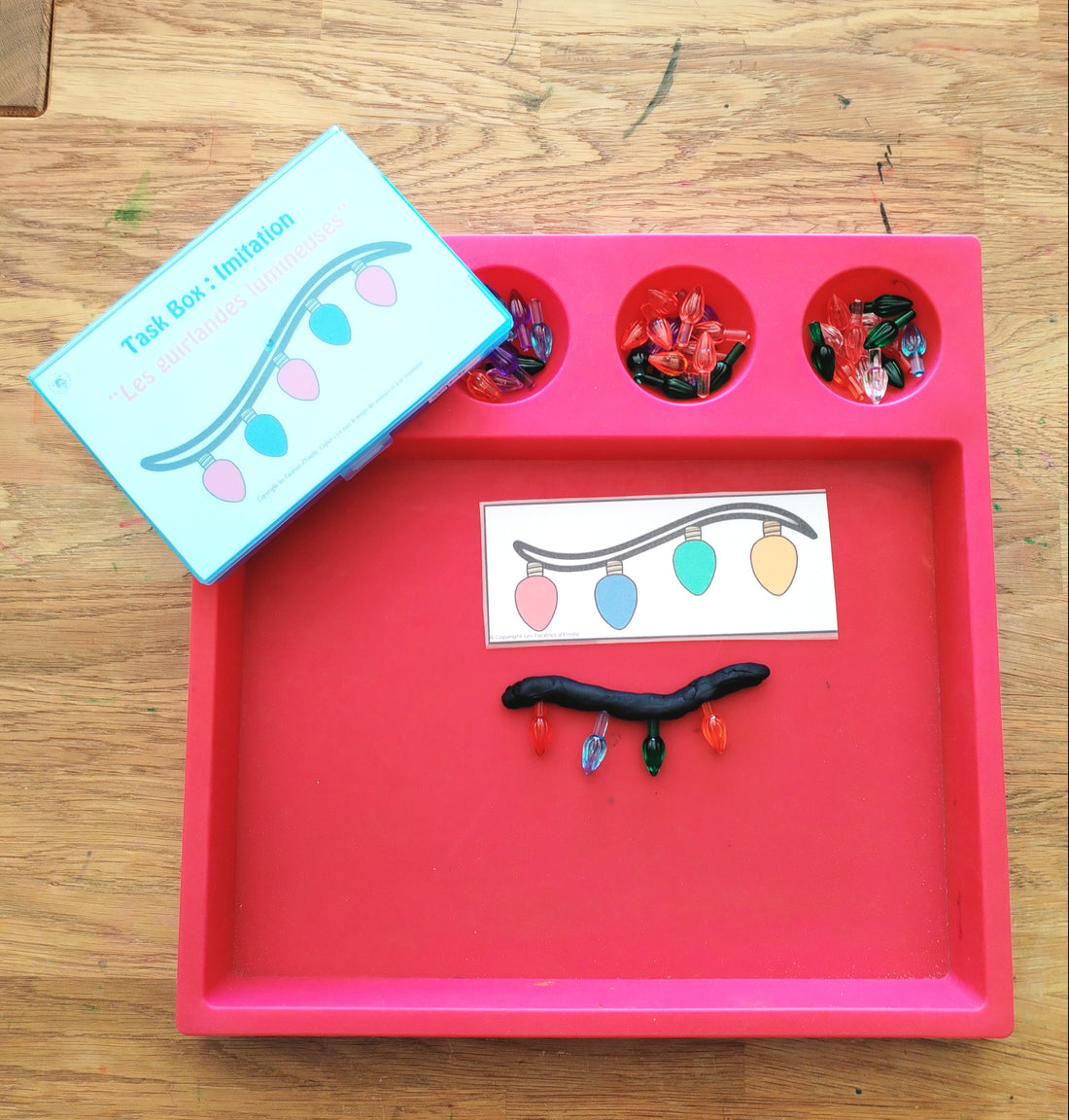 Task Box imitation/Algorithme &quot;Les guirlandes lumineuses&quot;