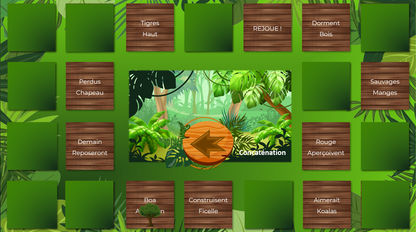 Une course dans la jungle