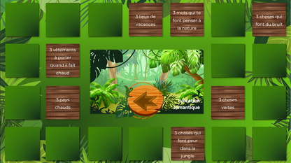 Une course dans la jungle