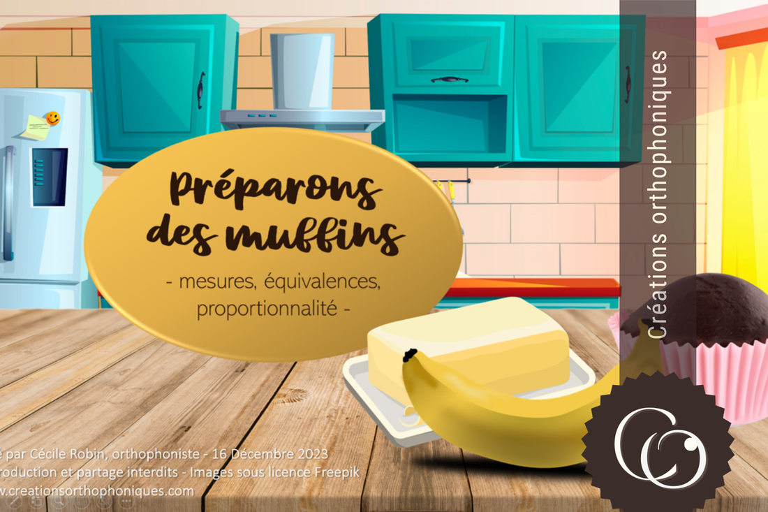 Préparons des muffins