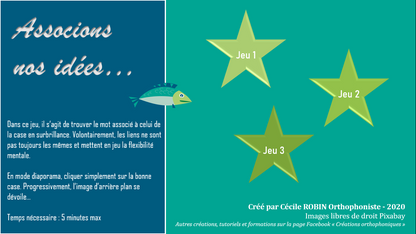 Associons nos idées