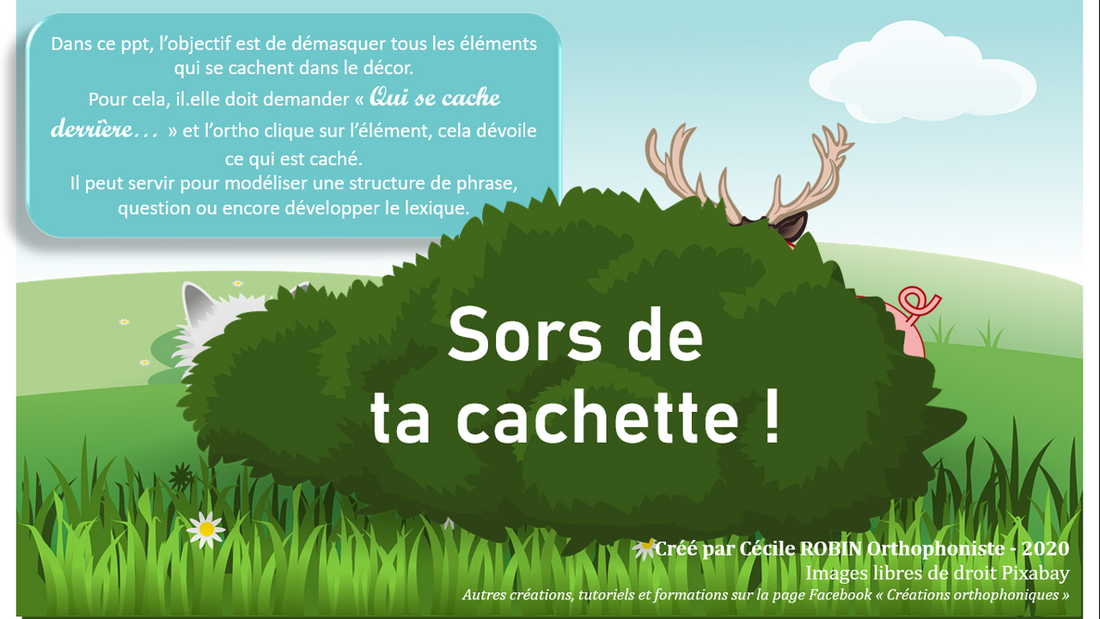 Sors de ta cachette !