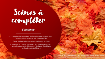 Scènes à compléter - L&