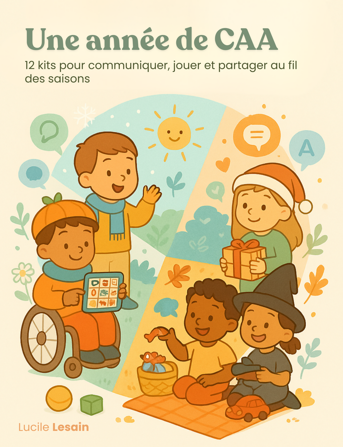 Une année de CAA - 12 kits pour communiquer, jouer et partager au fil des saisons