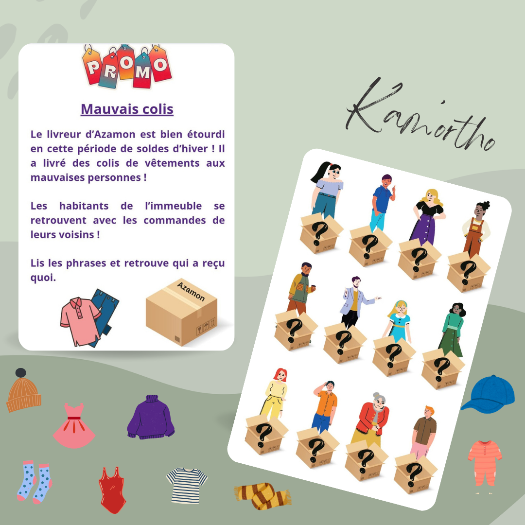 Mauvais colis - soldes d&