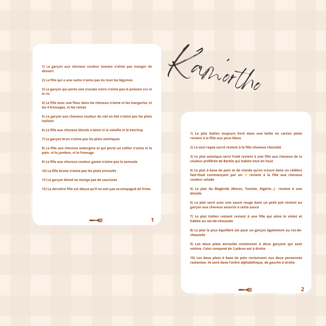 Mauvais colis - restaurant