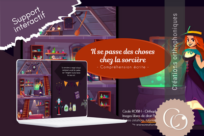 Il se passe des choses chez la sorcière - OFFERT