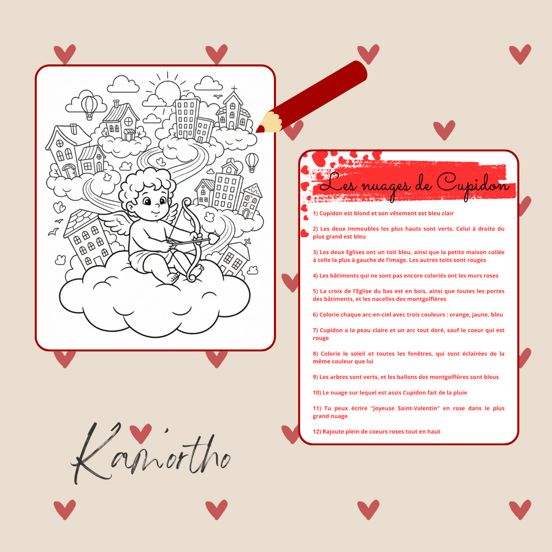 Le village dans les nuages de Cupidon