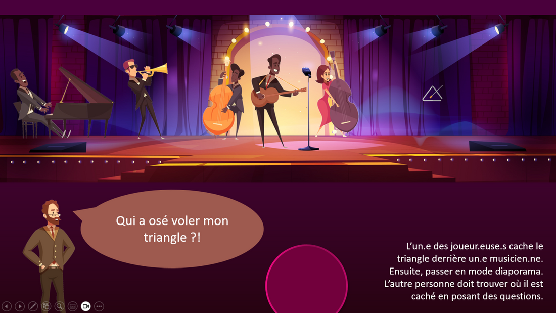 Qui a pris mon triangle ?