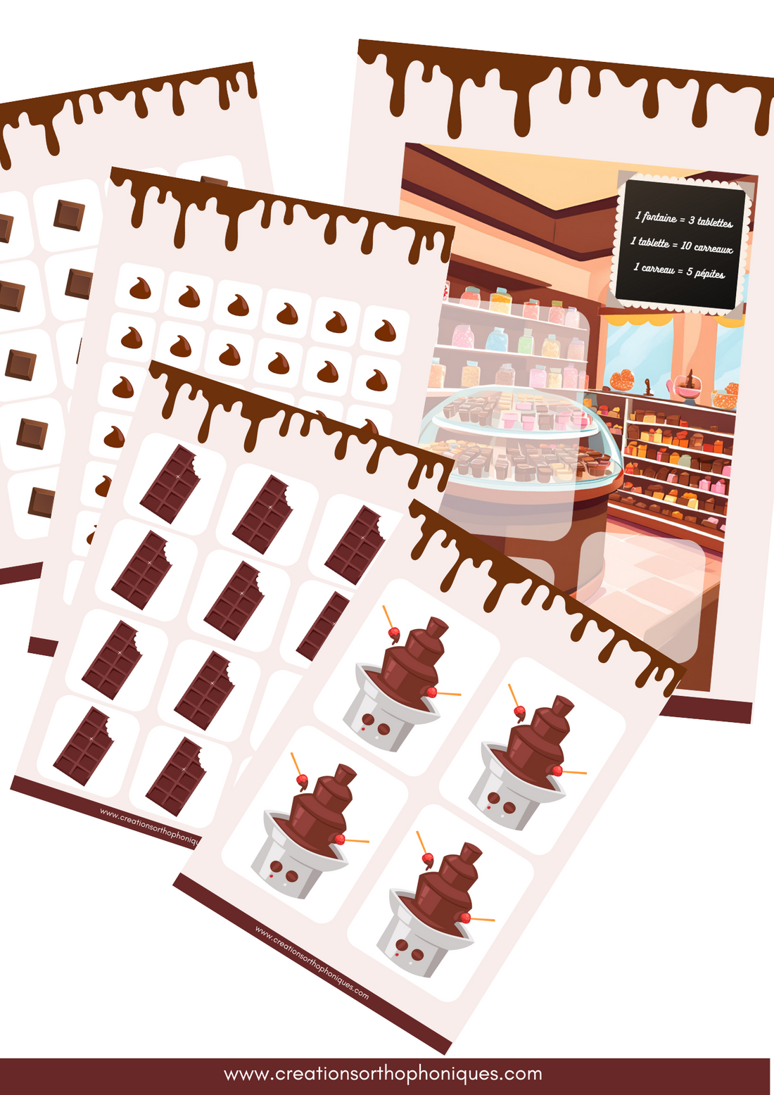 Qui aura la fontaine de chocolat ?