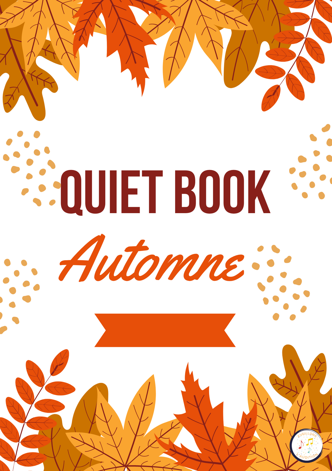 Quiet book automne