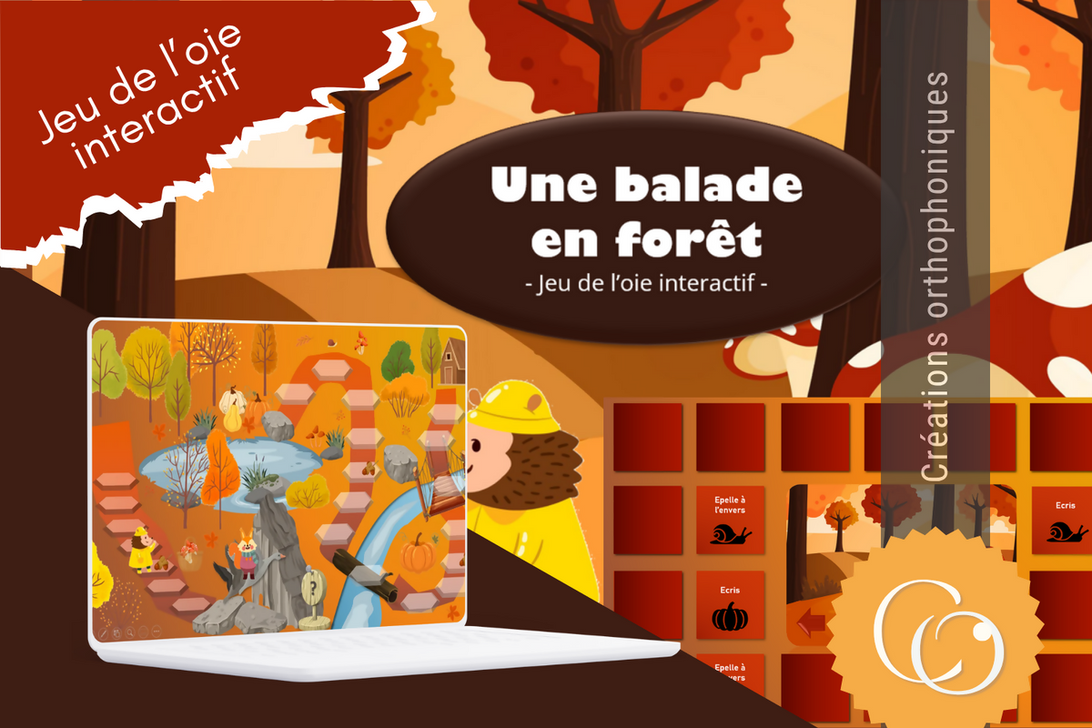 Une balade en forêt - jeu de l&