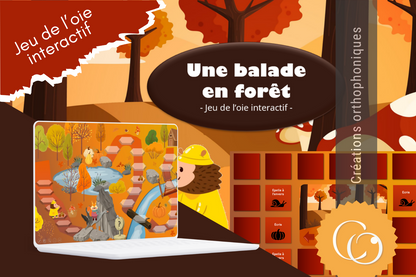 Une balade en forêt - jeu de l&