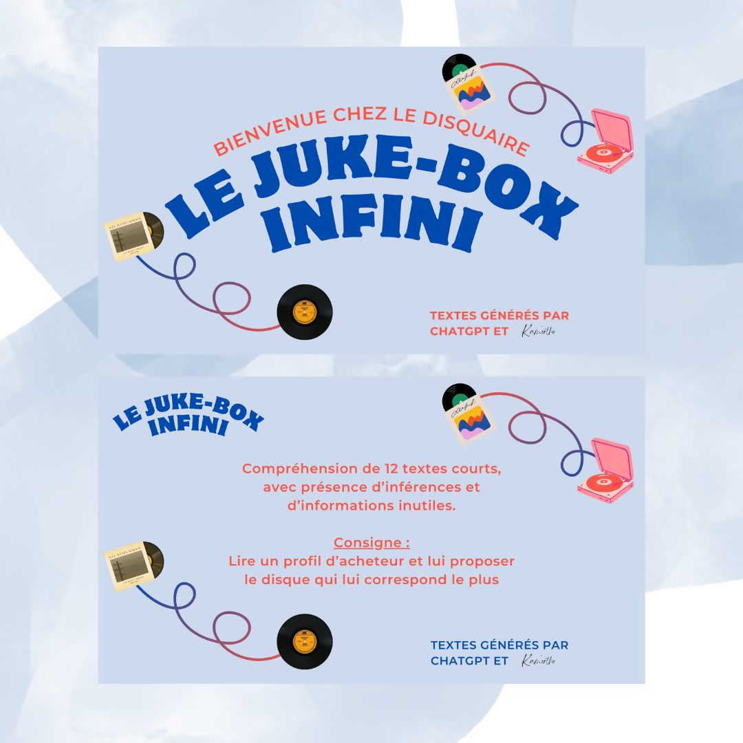 Disquaire Le jukebox infini