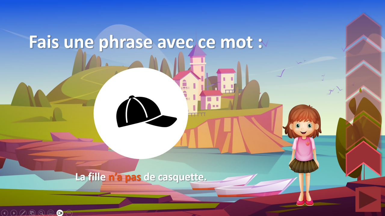 Sur le chemin des phrases - affirmatives et négatives VERSION COMPLETE