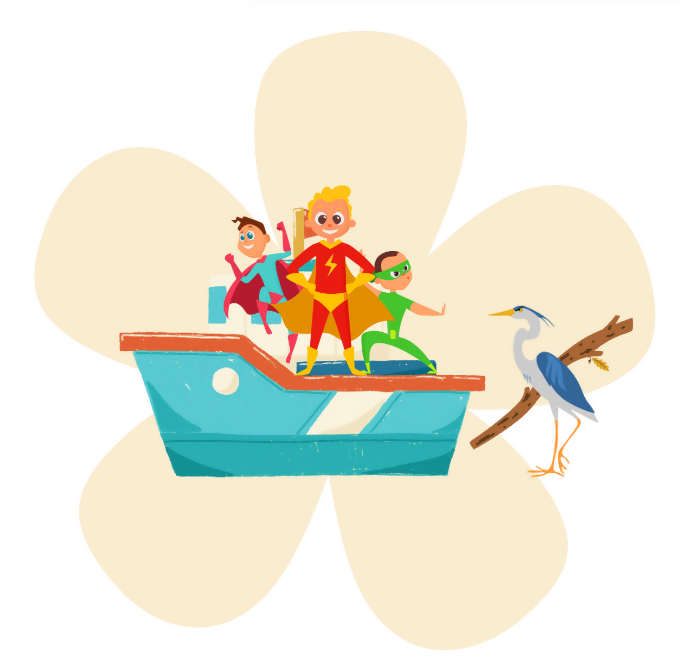 Le bateau des héros ou le bâton du héron ?