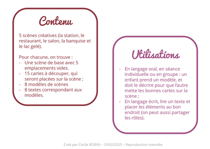 5 Scènes créatives d&