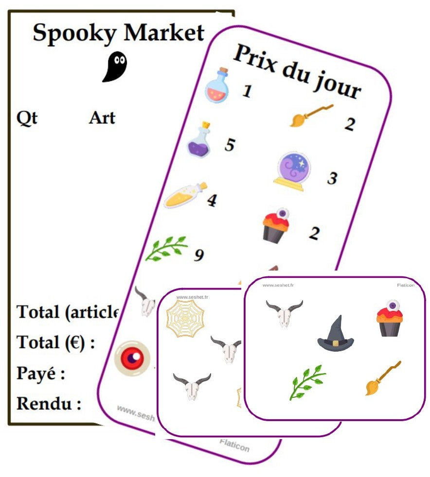 Spooky Market (version Halloween)