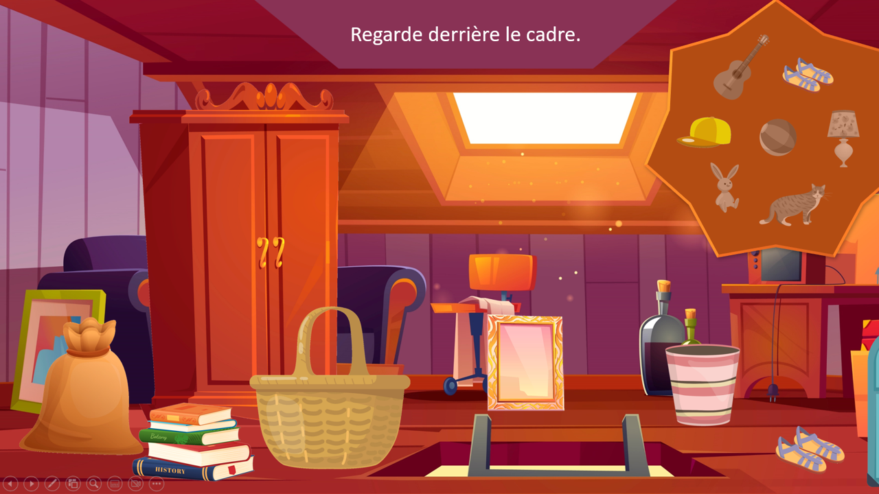 Sur le chemin des mots - Préposition derrière