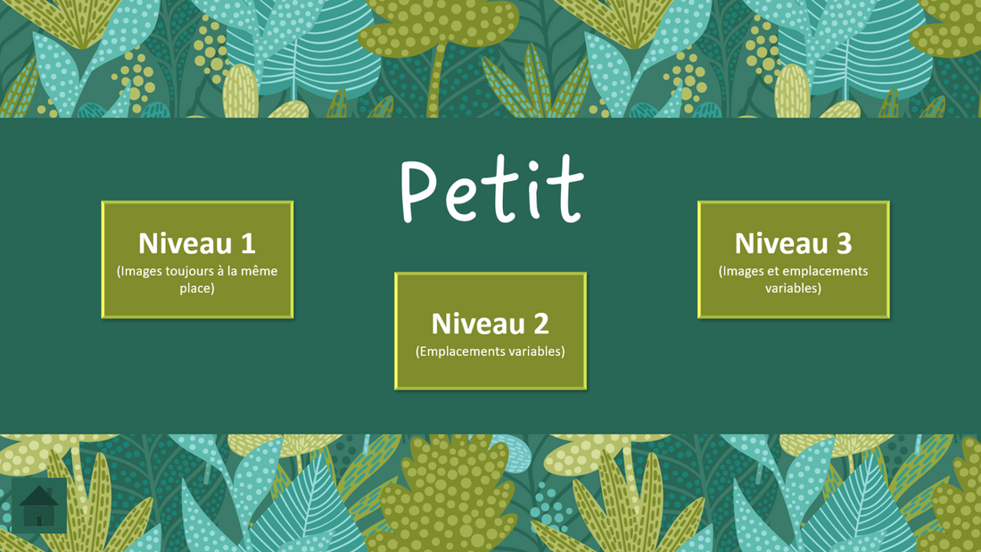 Sur le chemin des mots - petit/grand