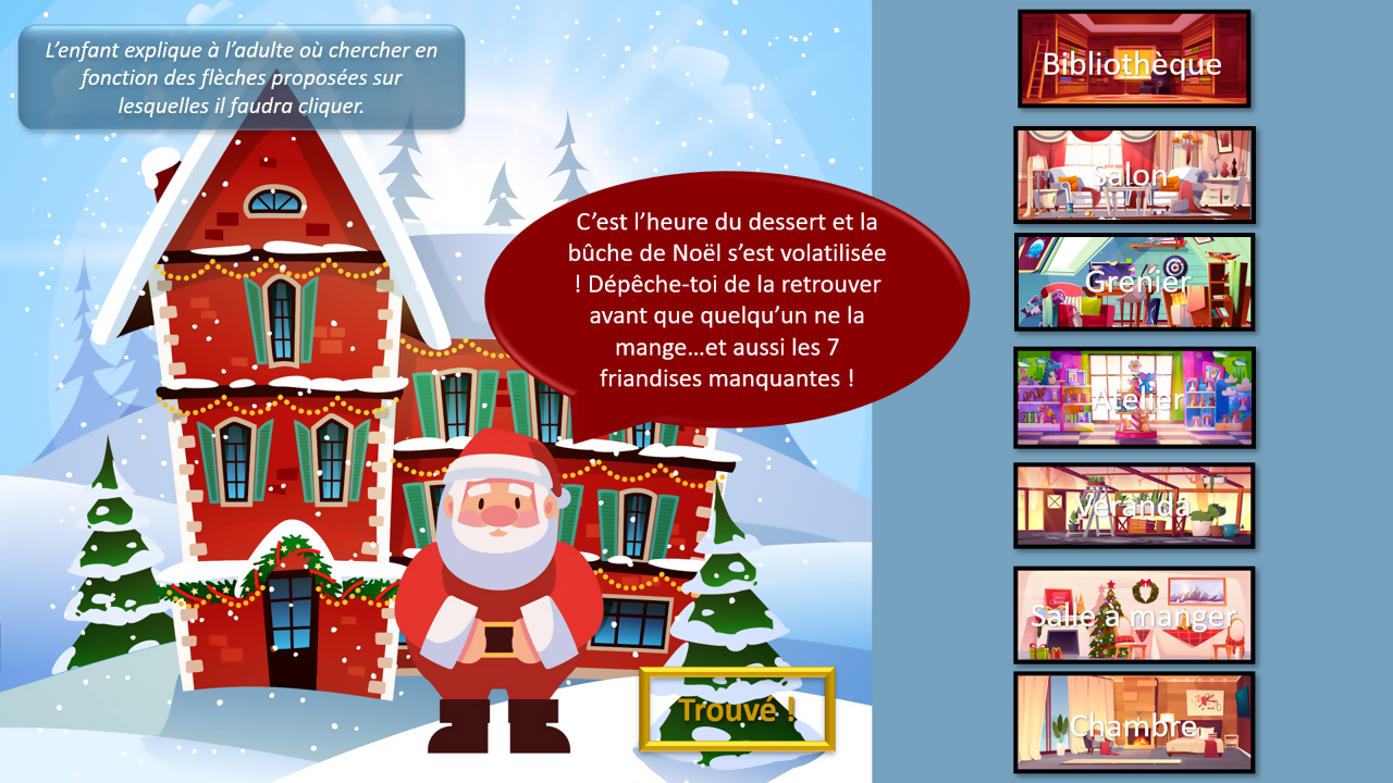 🎁 La bûche de Noël a disparu !