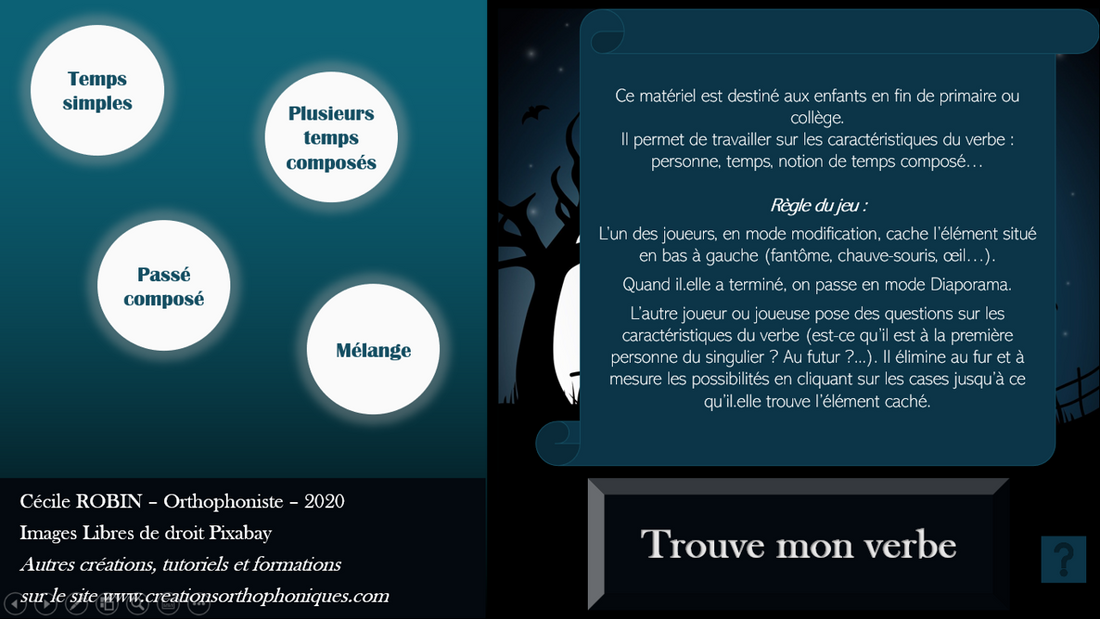 Trouve mon verbe !