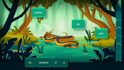 Sur le chemin des phrases - affirmatives et négatives VERSION COMPLETE