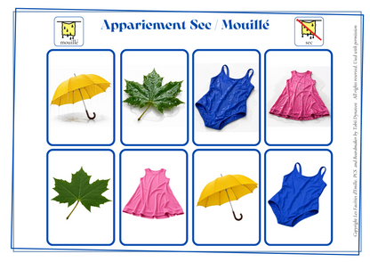Mémory et Loto des Adjectifs