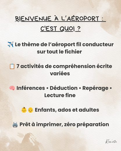 Bienvenue à l&