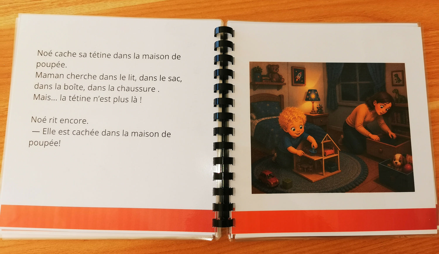 LIVRE NOE CACHE SA TETINE