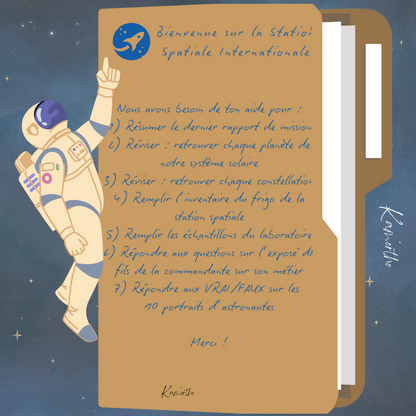 Bienvenue à la Station Spatiale Internationale (ISS)