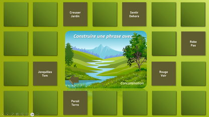 Une promenade fleurie