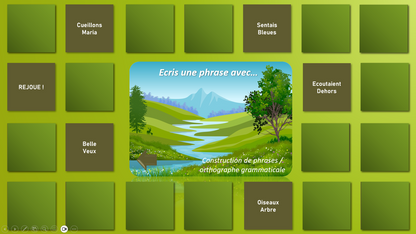 Une promenade fleurie