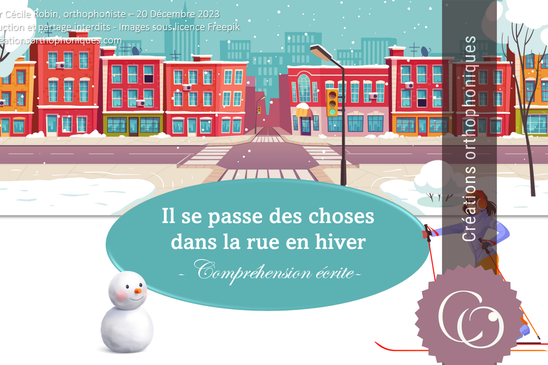Exercice de comprÃ©hension Ã©crite de phrases pour les sÃ©ance d&