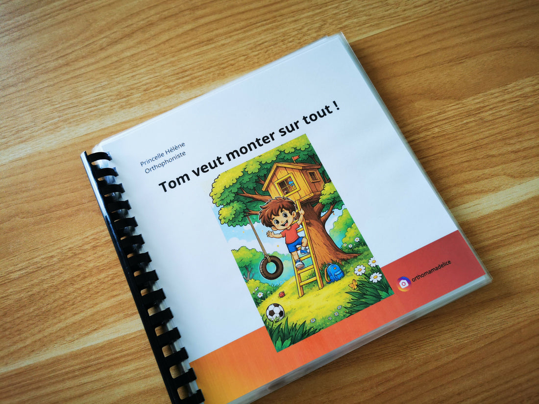 le livre de Tom qui monte SUR tout!